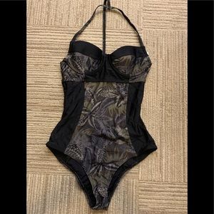 RVCA one piece bathing suit